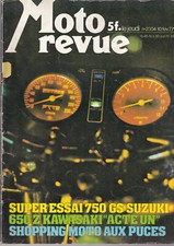 MOTO REVUE N°2304 SUZ 750 GS / KAWA 650 Z "ACTE UN" / SUZ CROS 125 RMB / BIMOTA