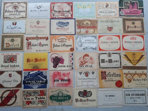 Rare lot 100 étiquettes - 100,