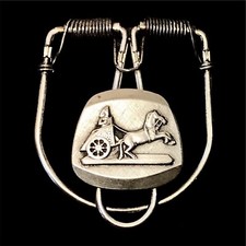 PINCE À BILLETS  À Décor De