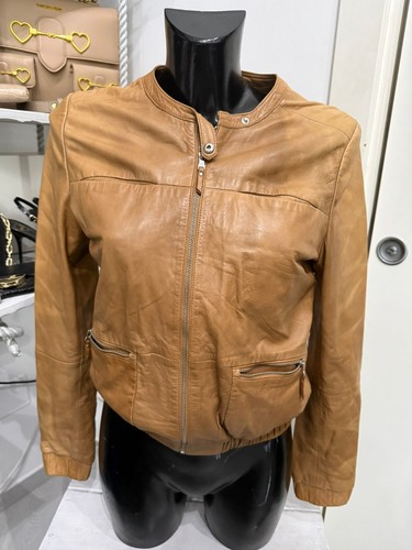 Veste cuir femme massimo - cuir,