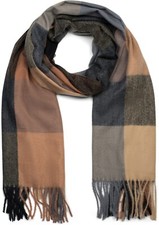 Écharpe unisexe douce à