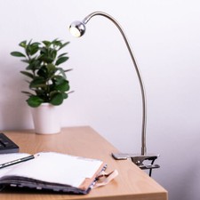 LED Comptoir Lampe Ess Chambre Récolte Verrouillage Chrome Flexo Spot Mobile