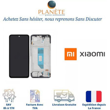 Original Ecran LCD Tactile Noir Avec Chassis pour Xiaomi Redmi Note 14 4G