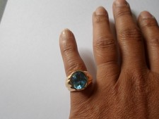 bague en plaqué or