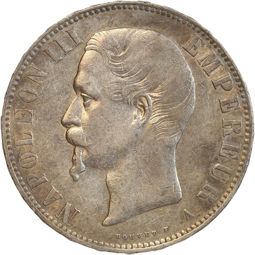Francs napoléon iii tête - napoléon,
