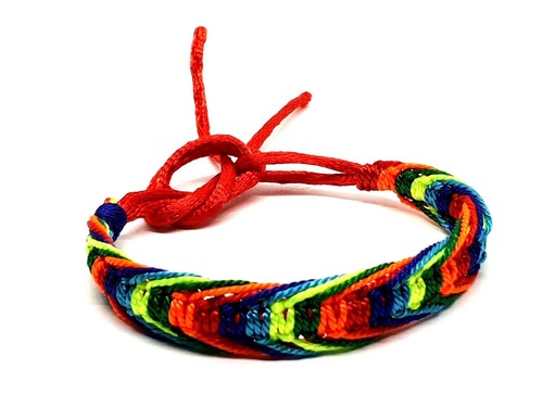 Bracelet amitié gay pride - d'amitié,