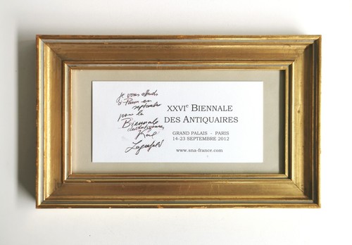 Autographe karl lagerfeld - autographe,