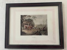 Paire de gravures anglaises chasse à courre