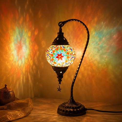 Lampe mosaïque turque