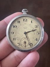 MA COLLECTION Montre Gousset TRIB BESANÇON mécanique mouvement chronographe