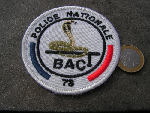 Police patch bac - ,