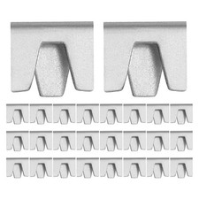  50pcs équipement d'élevage fer fil Cage porte moraillons Cage à oiseaux