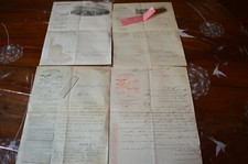 Lot  4 Anciennes FACTURES