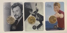 3 Médailles Monnaie De Paris JOHNNY HALLYDAY 2020 Série Limitée 4317 EX