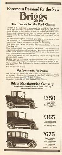 1921 briggs manufacturing - 1921, ford