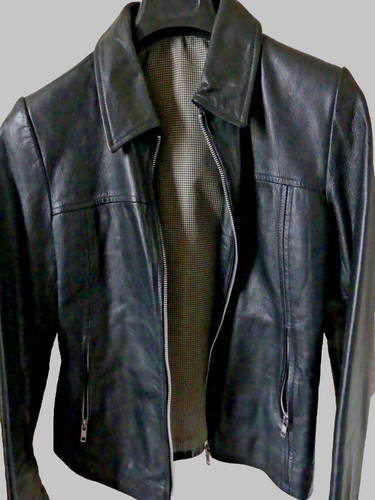 Blouson 100 cuir chèvre - 100%,