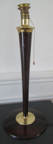 Pied lampe mazda - de, bois