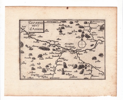 Carte géographique xvii - carte,