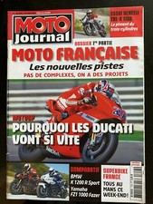 MOTO JOURNAL 22/03/2007; Essai Benelli TRE-K 1130/ BMW K 1200 R Sport/ Yam FZ1