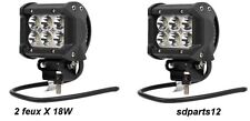 2x 12v 24v 18w Led Feux De