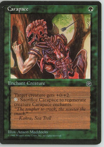 Carapace common homelands - carapace, 55