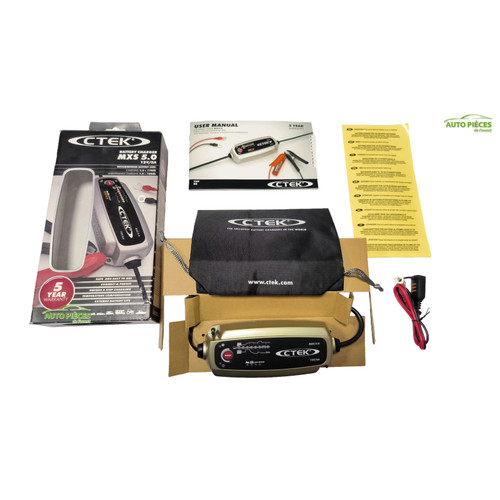 Chargeur batterie ctek mxs - chargeur,