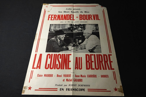 Bourvil fernandel cuisine - bourvil, la