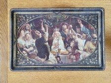 Boîte publicitaire en tôle lithographiée Alsa - Anvers 1920