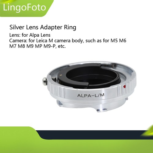 Silver lens adapter for alpa - for,