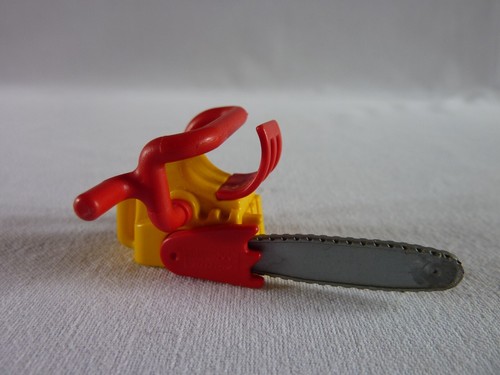 Playmobil tronconneuse pompier - tronconneuse,