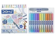Jeu de stylos pinceaux pastel