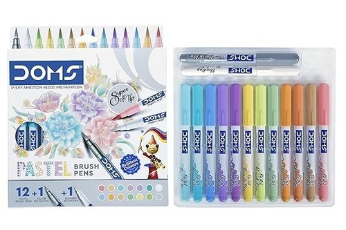 Jeu stylos pinceaux pastel - jeu,