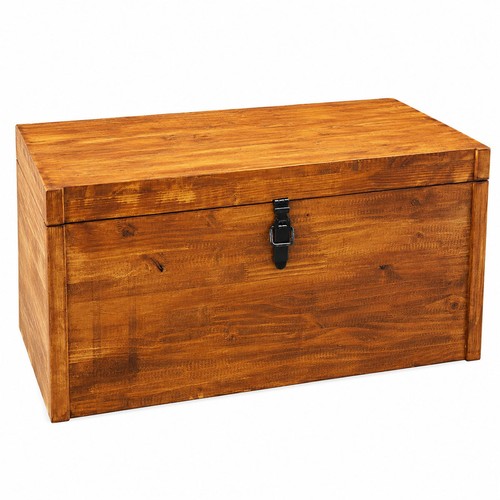 Coffre bois pin - en,