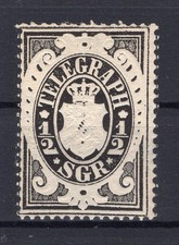 Bavière Telegraphenmarke 1