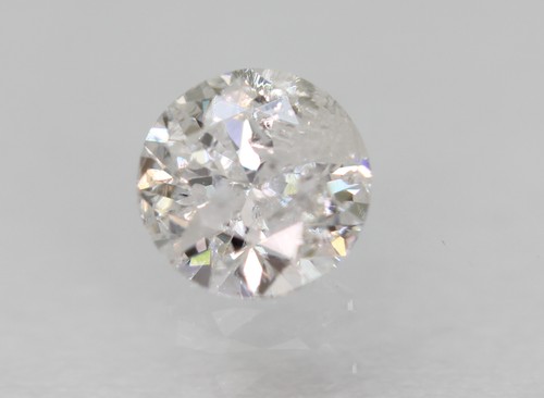 Diamant naturel taillé rond - diamant,