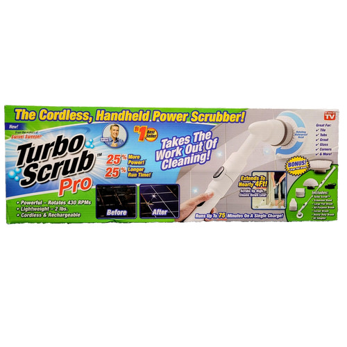Ontel turbo scrub pro - turbo,