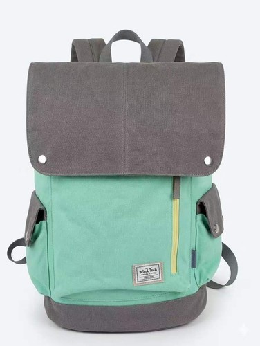 Sac dos toile mint - 15",