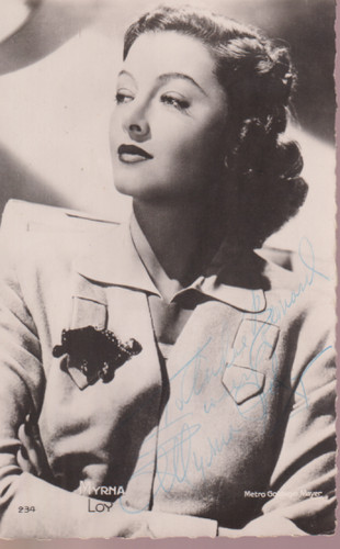 Myrna loy photographie sur - ,