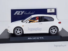 Slot Car Scalextric Fly 88105 - A743 Alfa Romeo 147 GTA Voiture De Rue Blanche