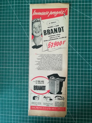 265 publicité ancienne 1950 - 265,