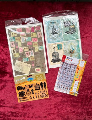 Lot 2 pages papier - 4,