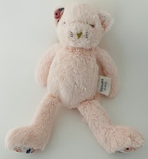 6240🌟30cm OSTARIA Les Minis doudou Peluche Chat Cat Rose Clair