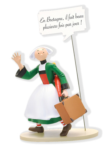 Figurine bécassine collection - figurine,