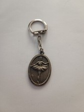 Porte-clés Danseuse Petit Rat de l'opéra MARZIN SPORTS DAKAR Keychain vintage 60
