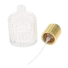 Flacon de parfum vide en verre
