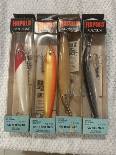 Rapala new old stock - new, qty