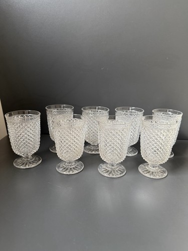 Lot gobelets en cristal - en,