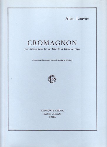 Cromagnon pour saxhorn basse - cromagnon, saxhorn-basse