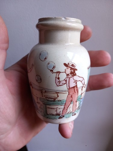 Pot moutarde faience g - pot,