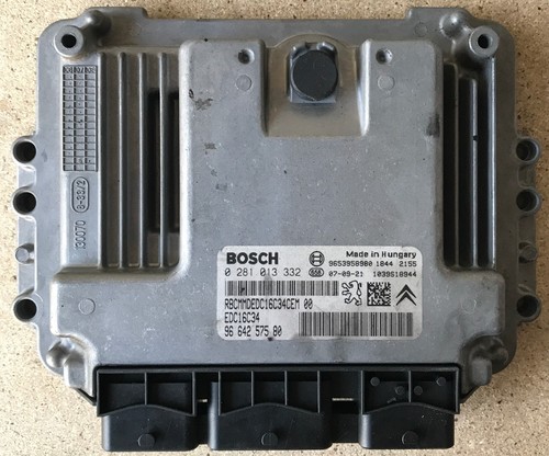 Calculateur moteur décodé
